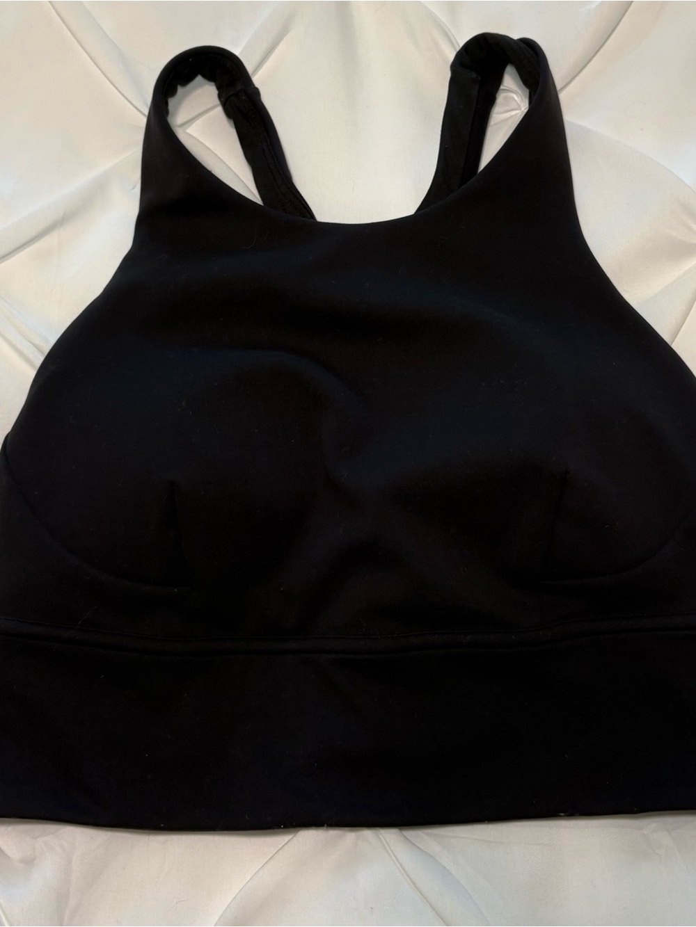 Lululemon Invigorate Women's Longline Sports Bra Black Size 4